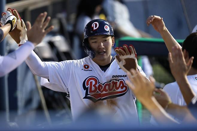 두산 안재석. 사진제공｜두산 베어스