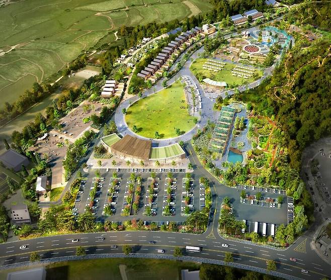 ▲ 용인 팜 앤 포레스트 타운 조감도. /사진제공=용인시