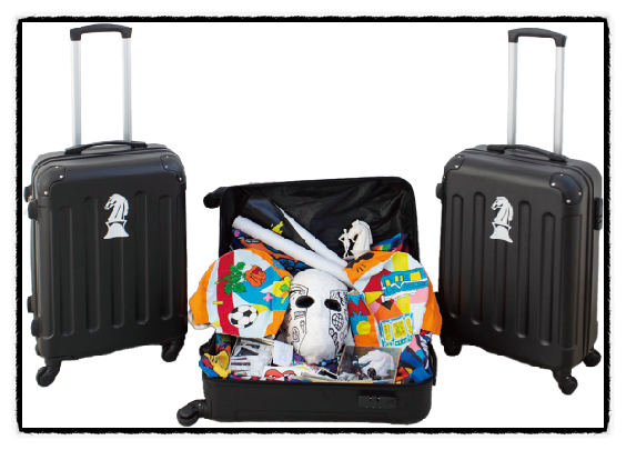 부산민예총이 주최하고, 부산민예총 국제교류위원회와 시각예술위원회가 주관하는 국제 교류 릴레이전에서 22~31일 선보일 러시아 작가인 알렉산더 소콜로프의 'Hand Luggage'(휴대 수하물) 프로젝트 작품. 부산민예총 제공