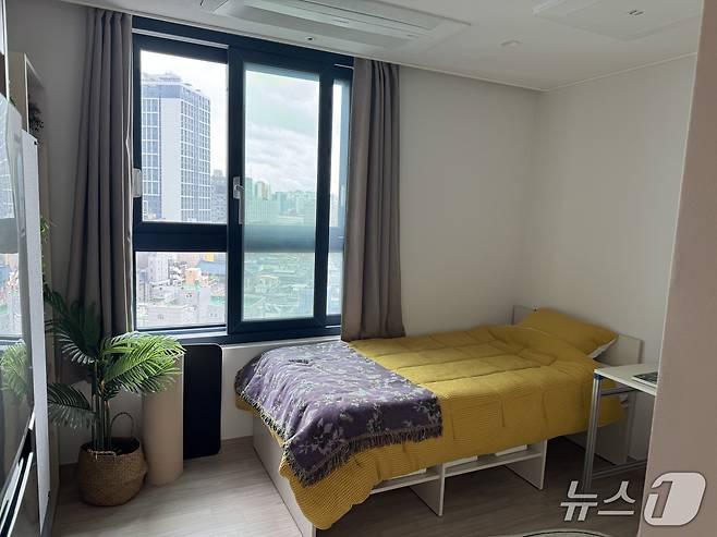 맹그로브 신촌점 1인실. / 뉴스1 ⓒ News1 윤주현 기자