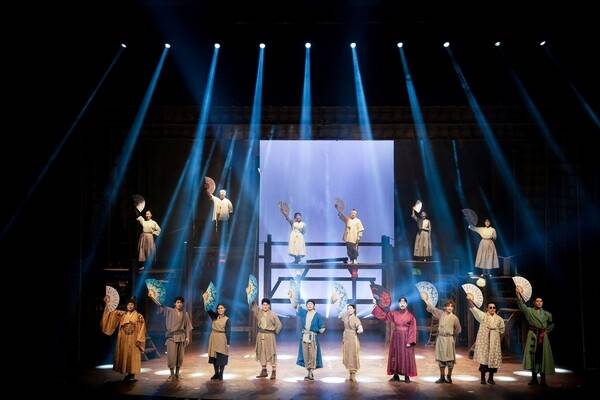 뮤지컬 ‘스웨그에이지 외쳐, 조선!’이 광복 80주년을 맞은 15일 오후 2시와 6시 30분 서울 홍익대 대학로 아트센터 대극장에서 공연됐다. 사진 | PL엔터테인먼트