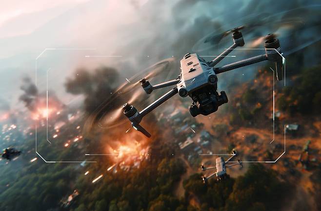 드론. Midjourney, 과학동아 제공
