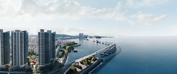 써밋 리미티드 남천 주경 투시도 [사진=대우건설]