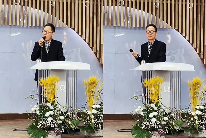 폐섬유증을 앓다 지난해 폐 이식 수술을 받은 유열 근황이 전해졌다. /사진=남궁옥분 인스타그램 갈무리