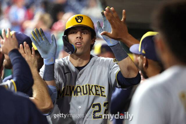 밀워키 브루어스 크리스티안 옐리치./게티이미지코리아
