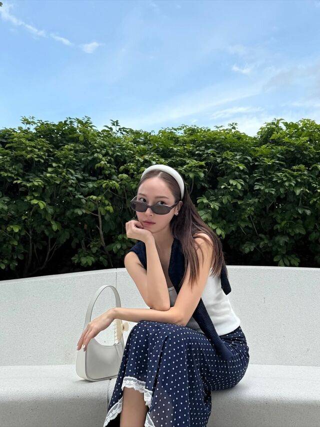 태국 방콕에서 휴가를 즐기는 제시카. /제시카 소셜미디어