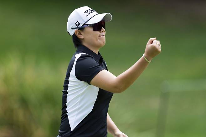 미국여자프로골프 투어 첫 우승에 도전하는 이정은. 연합뉴스