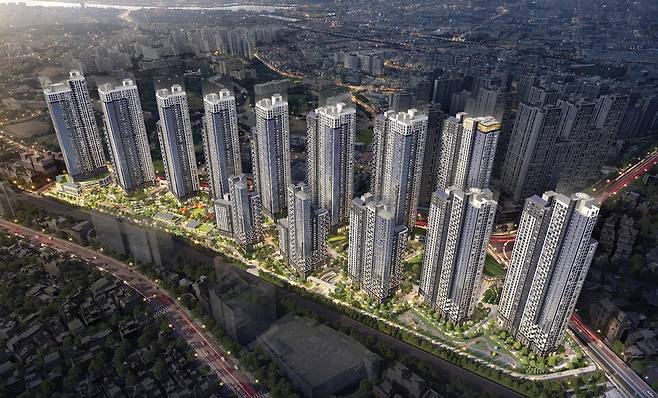 ▲&nbsp;제물포역 북측 도심 공공주택 복합사업 조감도./출처=iH 현물보상 안내문