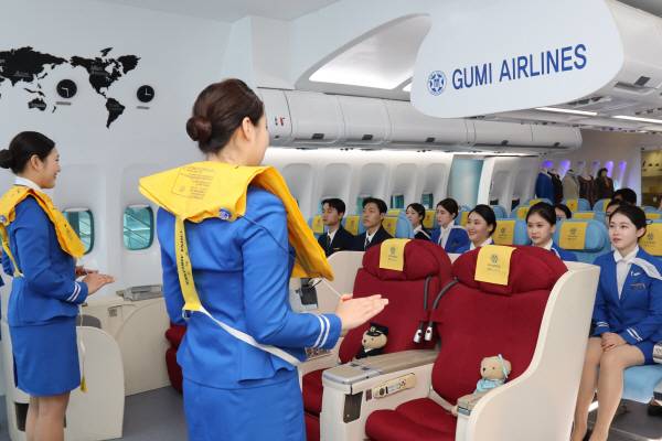 호텔관광항공서비스과, 승무원 실습