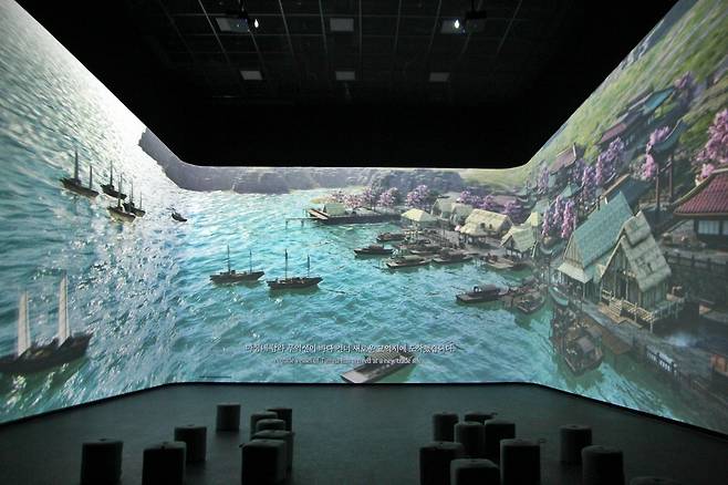 영상 상영 공간 ⓒ제주의소리