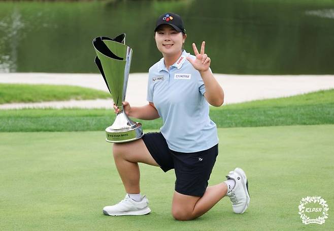 홍정민 우승. ⓒ KLPGA