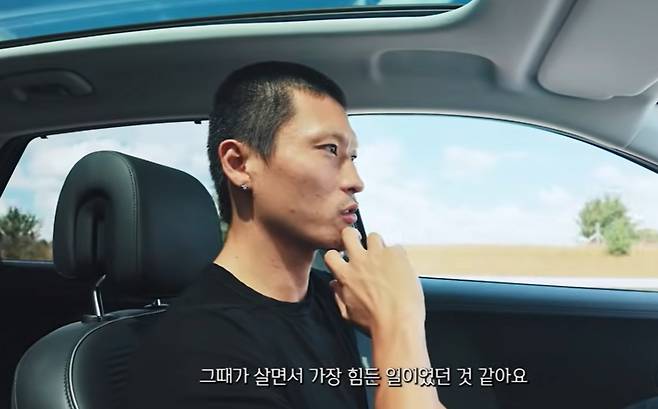 축구대표팀 출신 조규성이 무릎 수술 후 힘들었던 재활 과정을 털어 놓았다. [사진 KFA 유튜브]