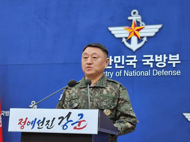 이승오 합동참모본부 작전본부장. 연합뉴스