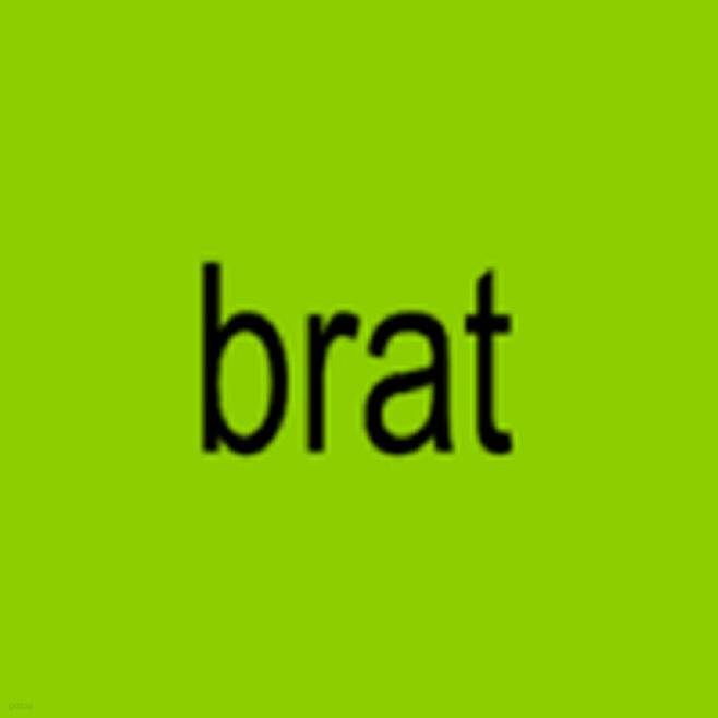 찰리xcx의 앨범 ‘brat’(브랫)의 앨범표지. 워너뮤직코리아 제공