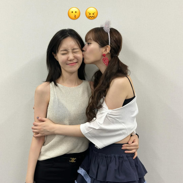 허송연과 허영지 사진./허영지 인스타그램