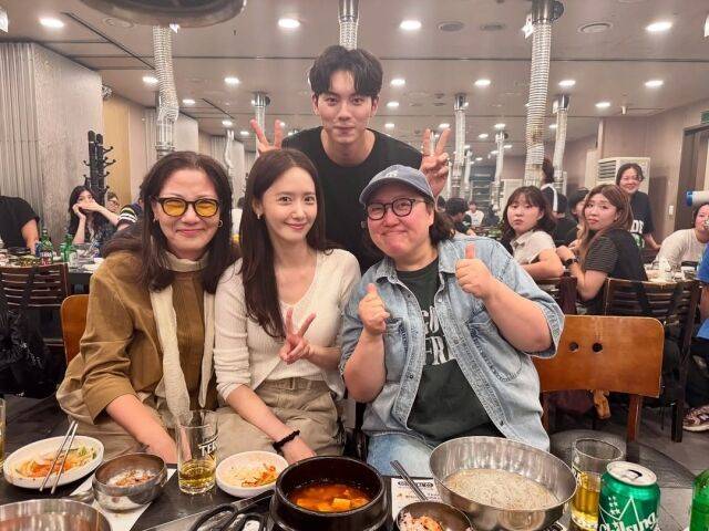 배우 서이숙, 임윤아, 박준면, 이채민. / 박준면 인스타그램 캡처