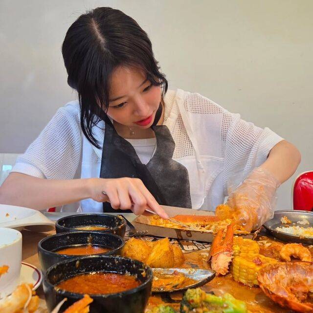 먹방 유튜버 쯔양이 매니저 생일을 축하하며 즐거운 시간을 보냈다. /쯔양 소셜미디어