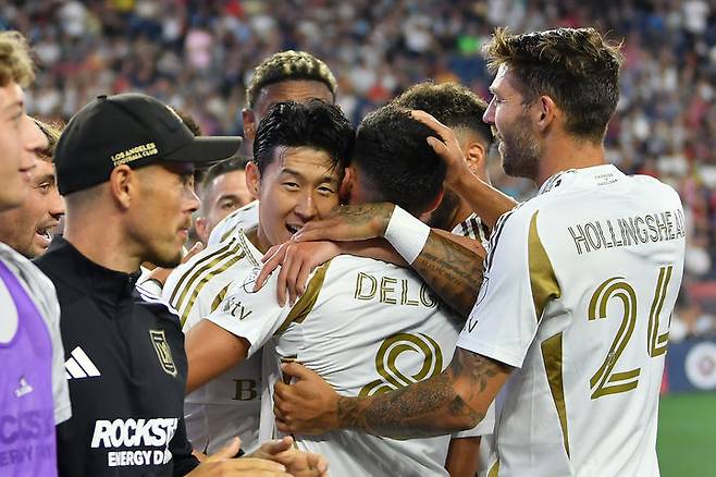 [서울=뉴시스] 미국 프로축구 메이저리그사커(MLS) 로스앤젤레스FC(LAFC)의 손흥민. (사진=LAFC SNS 캡처) 2025.08.17. photo@newsis.com *재판매 및 DB 금지