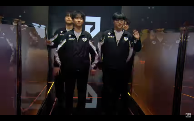 2025 EWC 배그 부문 중계화면 캡처