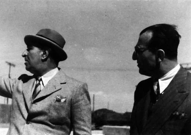 산타 마게리타 설립자 가에타노 마르조토 백작(왼쪽). 홈페이지