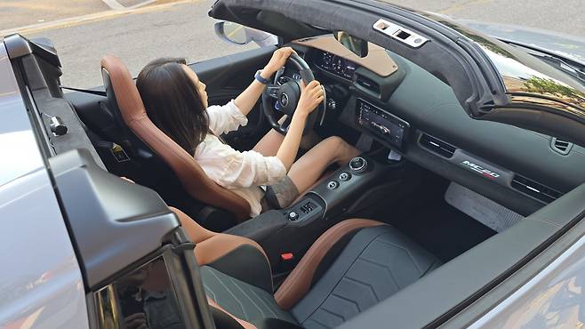 마세라티 MC20 첼로 인테리어. 원성열 기자  sereno@dogna.com