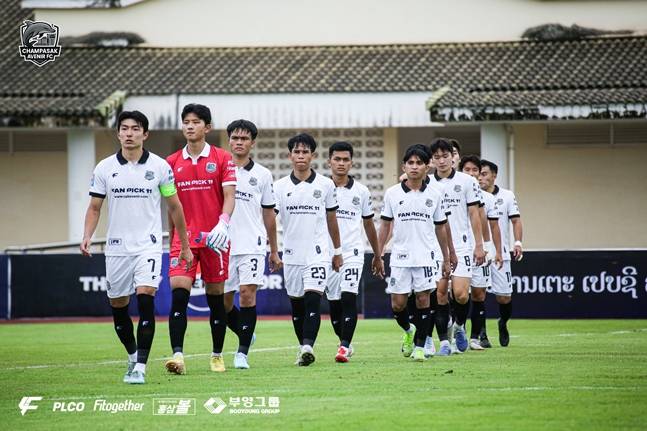 참파삭 아브닐 선수들이 입장하고 있는 모습. /사진=디제이매니지먼트