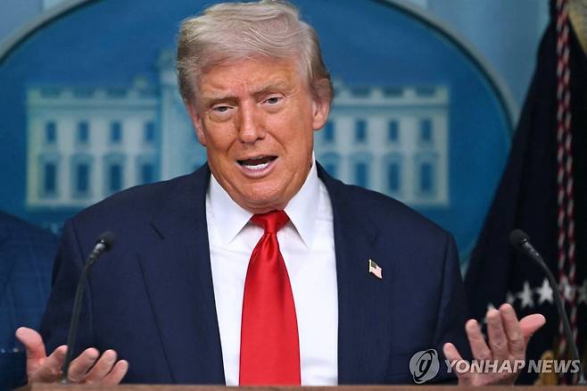 도널드 트럼프 미국 대통령 연합뉴스 자료사진