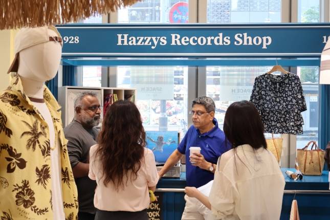 헤지스가 개최한 2026년 봄·여름 시즌 글로벌 수주회./사진=LF 제공