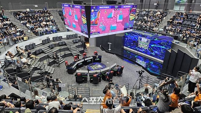 유스 e스포츠 페스티벌이 열리는 대전e스포츠경기장 전경. 대전 | 강윤식 기자 skywalker@sportsseoul.com