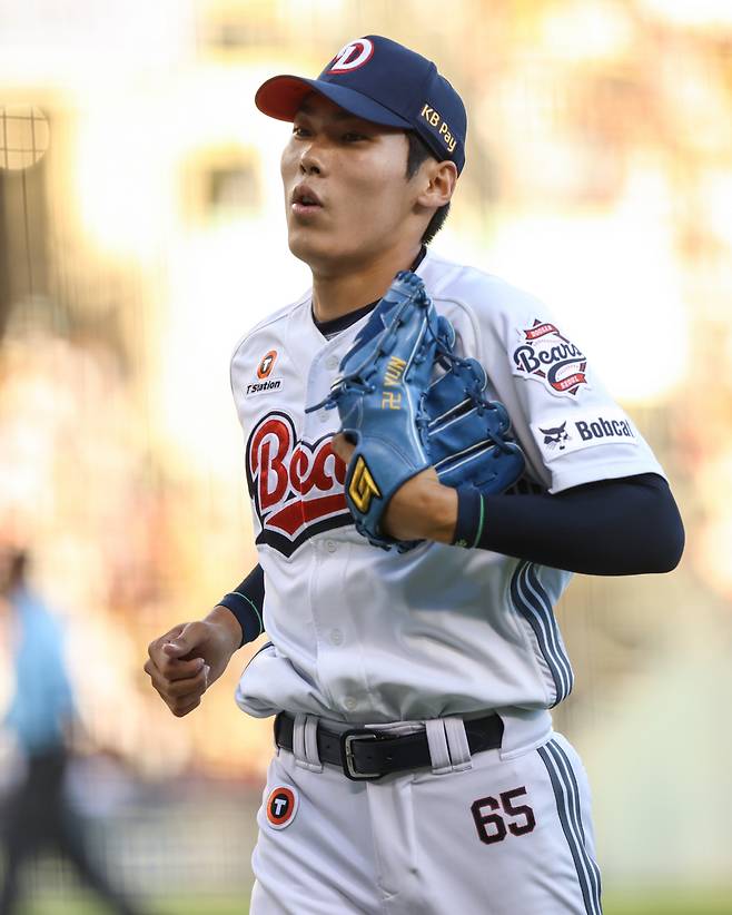 두산 베어스 윤태호. 사진제공=두산 베어스