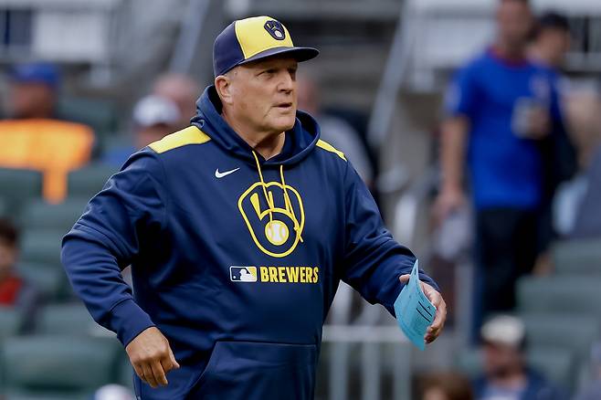 팻 머피 밀워키 감독은 오렌지 라이프 세이버스 이론을 앞세워 별 주목을 받지 못하는 선수들을 키워 전력으로 삼는 스타일이다. EPA연합뉴스