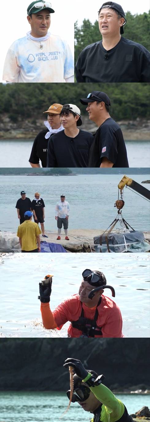 18일 방송되는 MBC '푹 쉬면 다행이야'(푹다행)에서 이대호가 안정환에게 불만을 터뜨린다. 폭염 속 무인도를 찾은 이대호는 “운동부만 불러서 개고생 시킨다”며 항의했다. 안정환은 이에 아랑곳하지 않고 ‘운동부 맞춤’이라며 1톤 무게의 초대형 작업을 지시해 이대호를 경악하게 만들었다. 한편, 금어기가 풀린 문어를 잡기 위해 해루질에 나선 ‘쓰리대’ 형제(이대호, 이대형, 이대은)는 연달아 문어 다리만 건져 올려 허탈함과 웃음을 동시에 안겼다.