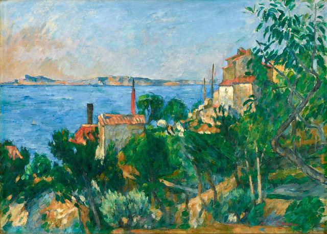 ‘에스타크의 바다’. 1883~1886년. 캔버스에 유채. 바르셀로나 피카소 미술관.