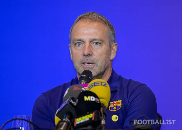 한지 플릭 감독(바르셀로나). 서형권 기자