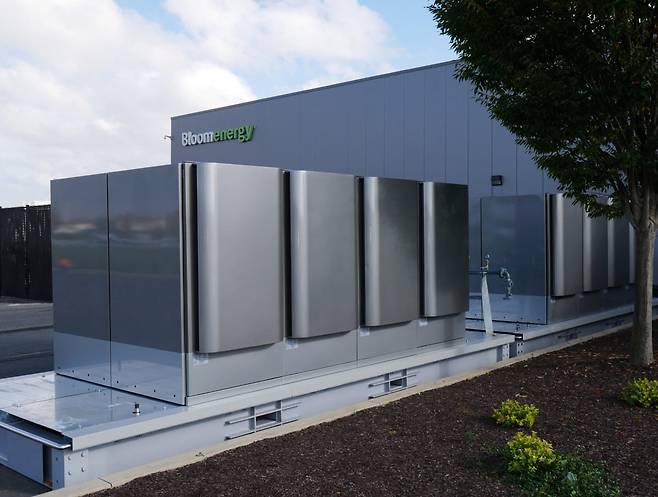 블룸에너지의 고체산화물 연료전지 '에너지 서버'. 사진=블룸에너지