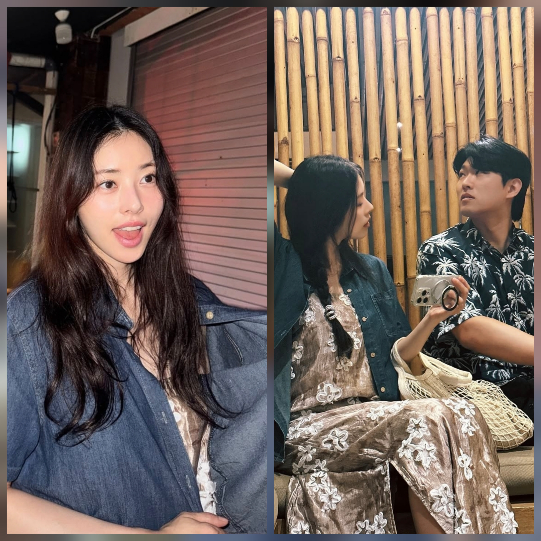 방송인 서동주가 17일 자신의 SNS를 통해 “밤 데이트”라는 글과 함께 근황 사진을 공개했다. 사진=서동주 sns