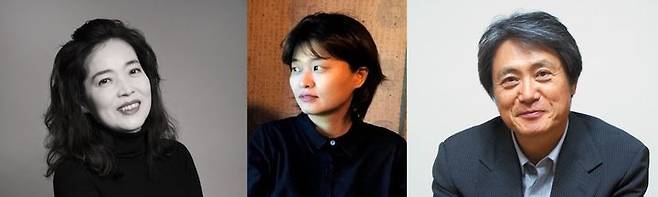 [대구=뉴시스] 왼쪽부터 박장 시인, 정정안 작가, 장옥관 시인. (사진=대구 서구 제공) 2025.08.18. photo@newsis.com *재판매 및 DB 금지