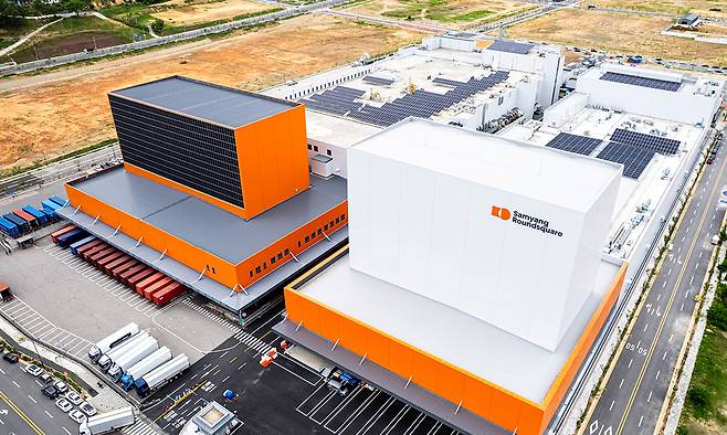 삼양식품 경남 밀양 제2공장 전경. 삼양식품 제공