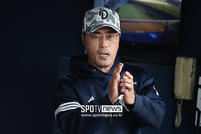 ▲ 조성환 감독대행 ⓒ곽혜미 기자