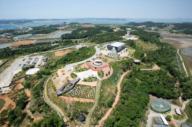 서산버드랜드 전경