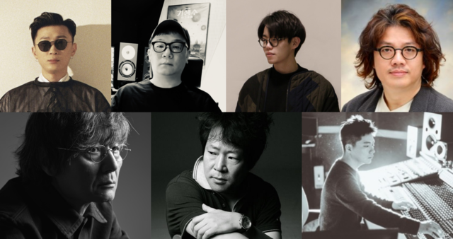 ▲ 최동훈·김동욱·이건호·목영진·김태성·조영욱·달파란 등 영화음악감독 후보