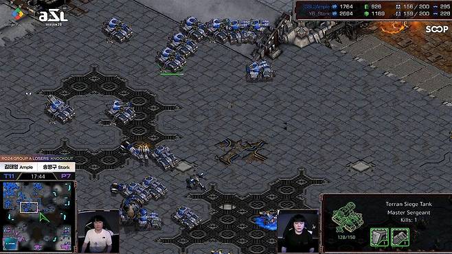 - 수많은 탱크로 센터 싸움에서 대승을 거둔 김태영