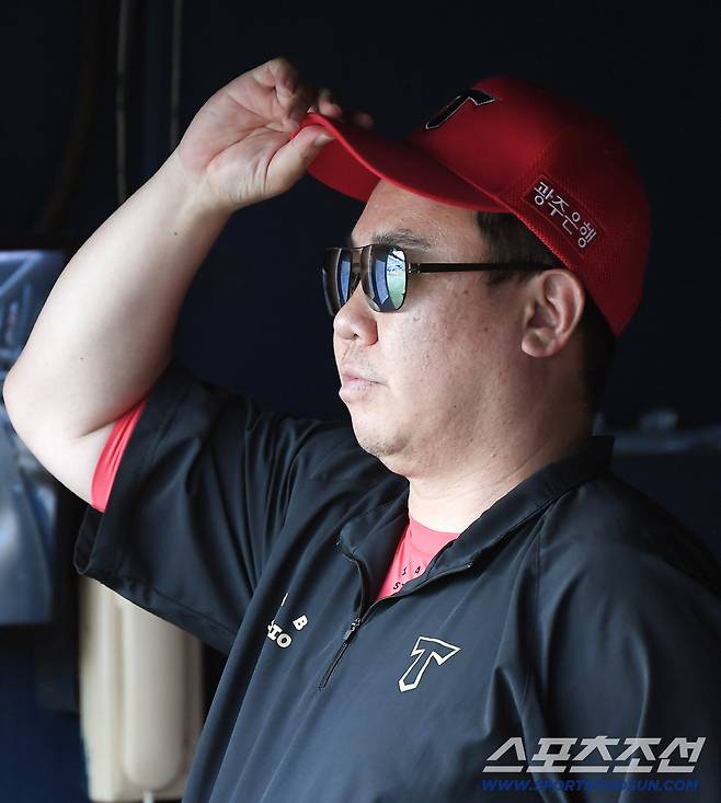 17일 서울 잠실구장에서 열린 KIA-두산전. KIA 이범호 감독. 잠실=정재근 기자 cjg@sportschosun.com/2025.8.17/