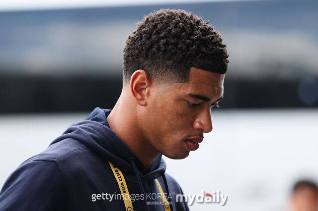 어깨 탈구 문제에 시달려온 주드 벨링엄. /게티이미지코리아