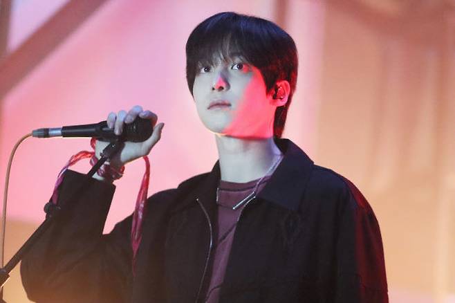 [서울=뉴시스] 그룹 에이티즈 윤호. (사진=CJ ENM 제공) 2025.08.19. photo@newsis.com *재판매 및 DB 금지