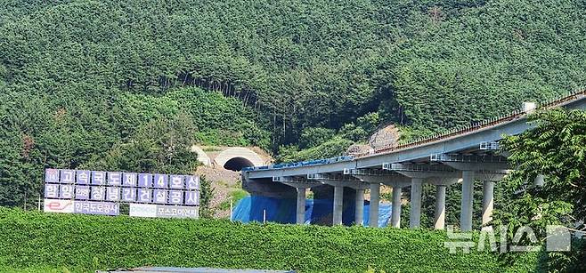 [의령=뉴시스]함양울산고속도로 공사 현장(제10공구).2025.08.19.sky@newsis.com