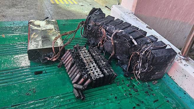 불탄 배터리
