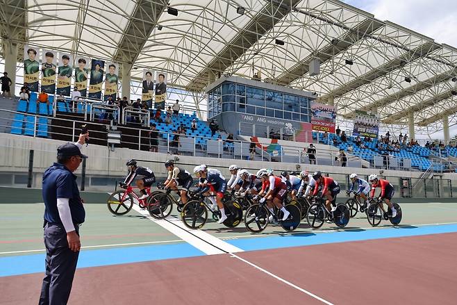 2024년도에 열렸던 양양국제 사이클대회 모습 ⓒ 양양군 제공