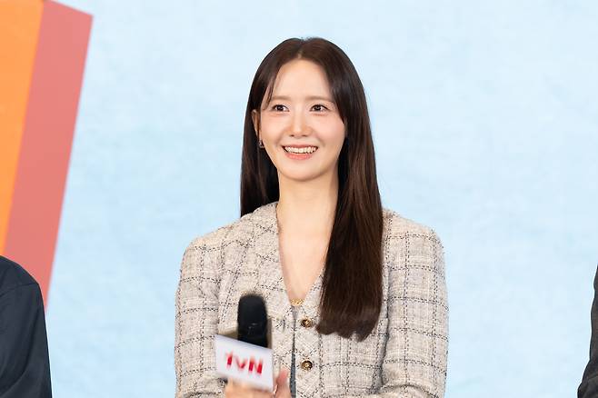 배우 이채민이 19일 오후 서울 신도림 디큐브시티 더 세인트 웨딩홀에서 열린 tvN 새 주말극 ‘폭군의 셰프’ 제작발표회에 참석해 발언하고 있다. 사진 tvN