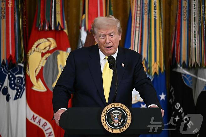 도널드 트럼프 미국 대통령. ⓒ AFP=뉴스1 ⓒ News1 류정민 특파원